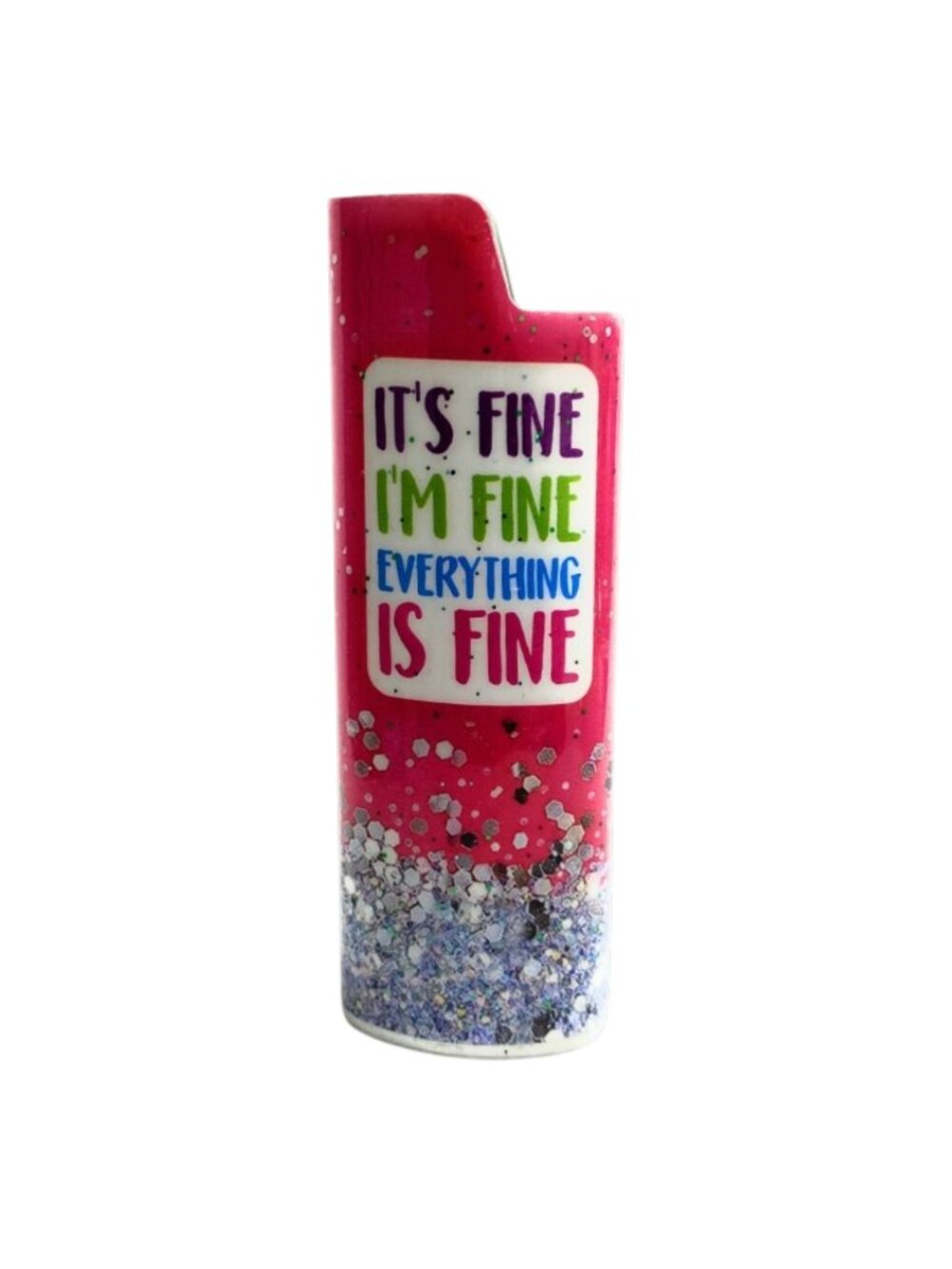 Colorful Epoxy Metal Case fits BIC standard J6